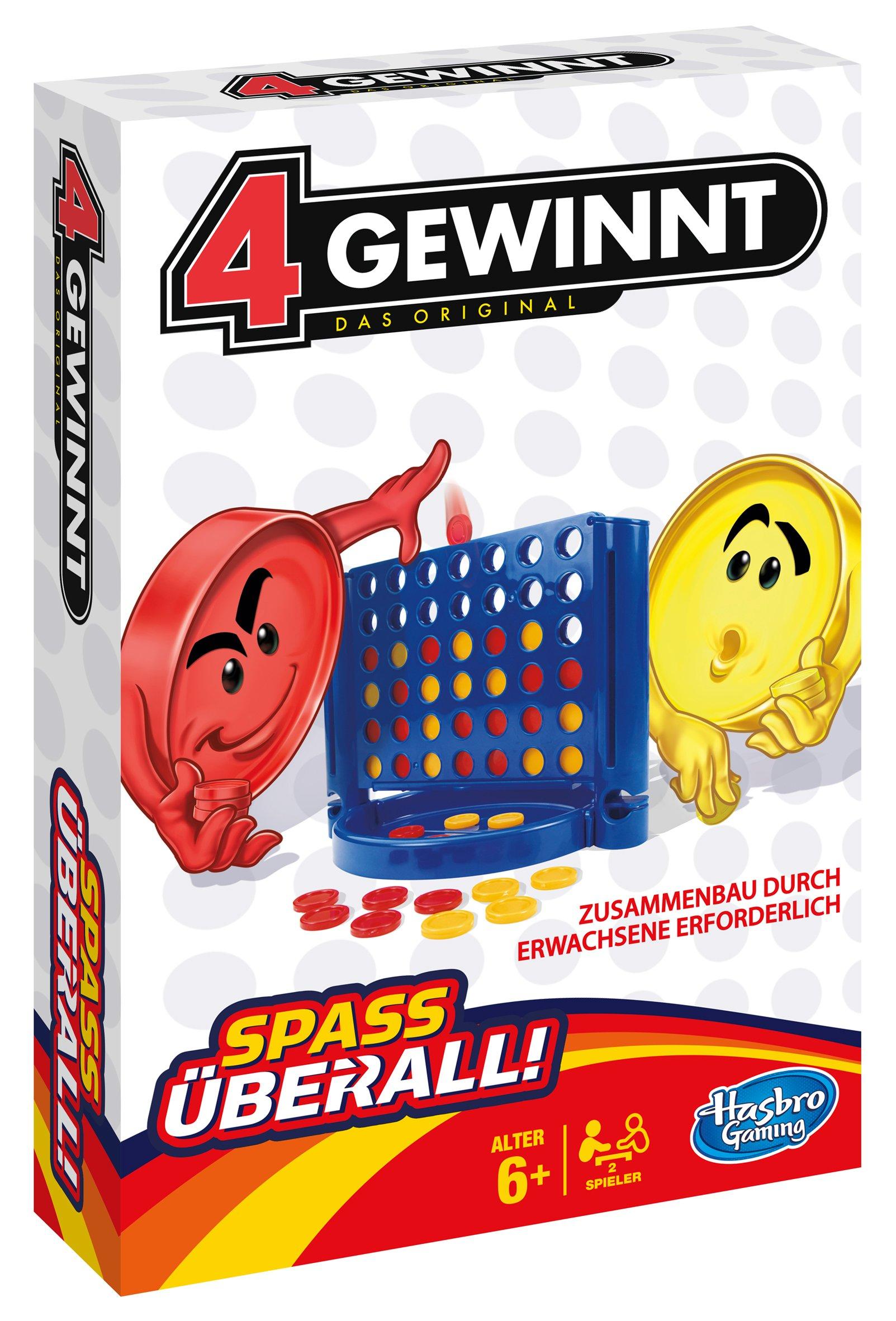 Hasbro Games  4 gewinnt Kompakt, Deutsch 