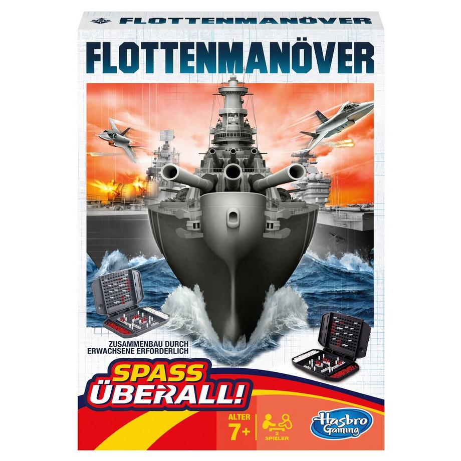 Hasbro Games  Flottenmanöver kompakt, Deutsch 