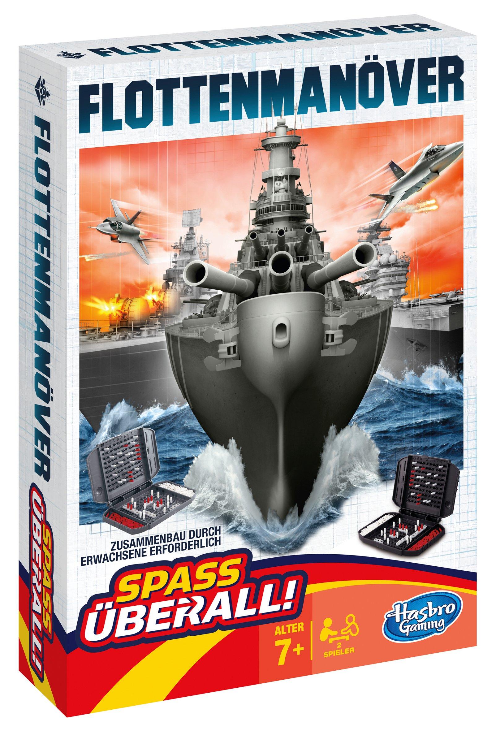 Hasbro Games  Flottenmanöver kompakt, Allemand 