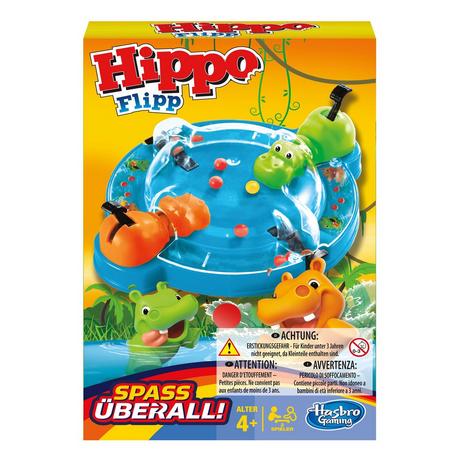 Hasbro Games  Hippo Flipp Kompakt, Deutsch 