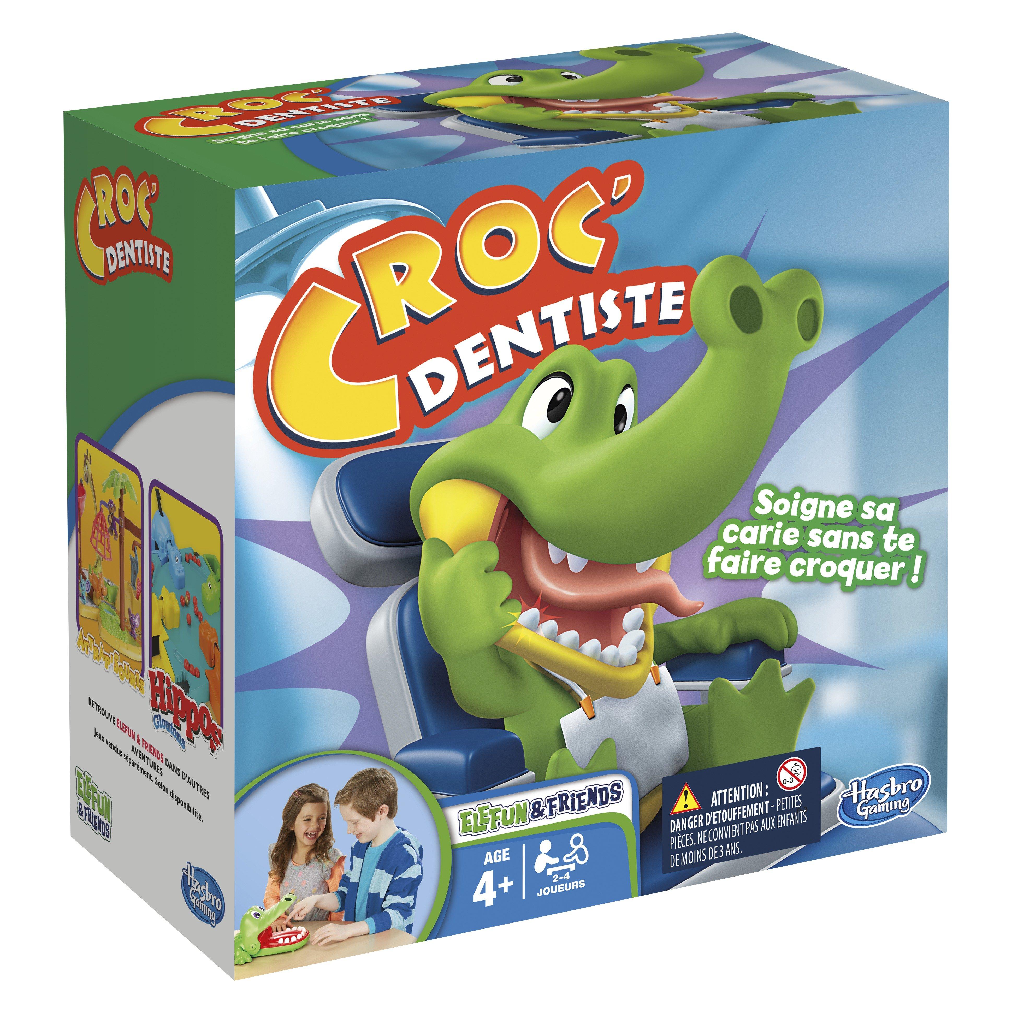 Hasbro Games Croc Dentiste, Français