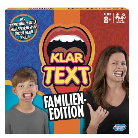 Hasbro Games  Klartext, Familien-Edition, Tedesco 