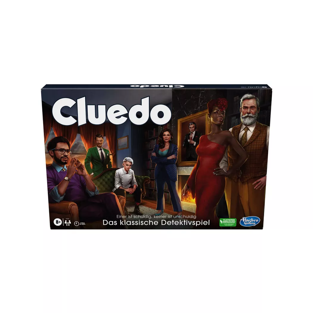 Hasbro Gaming Cluedo 45 min Board game Detective