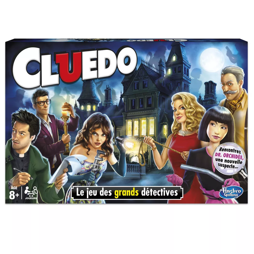 Hasbro Games - Cluedo, Französisch