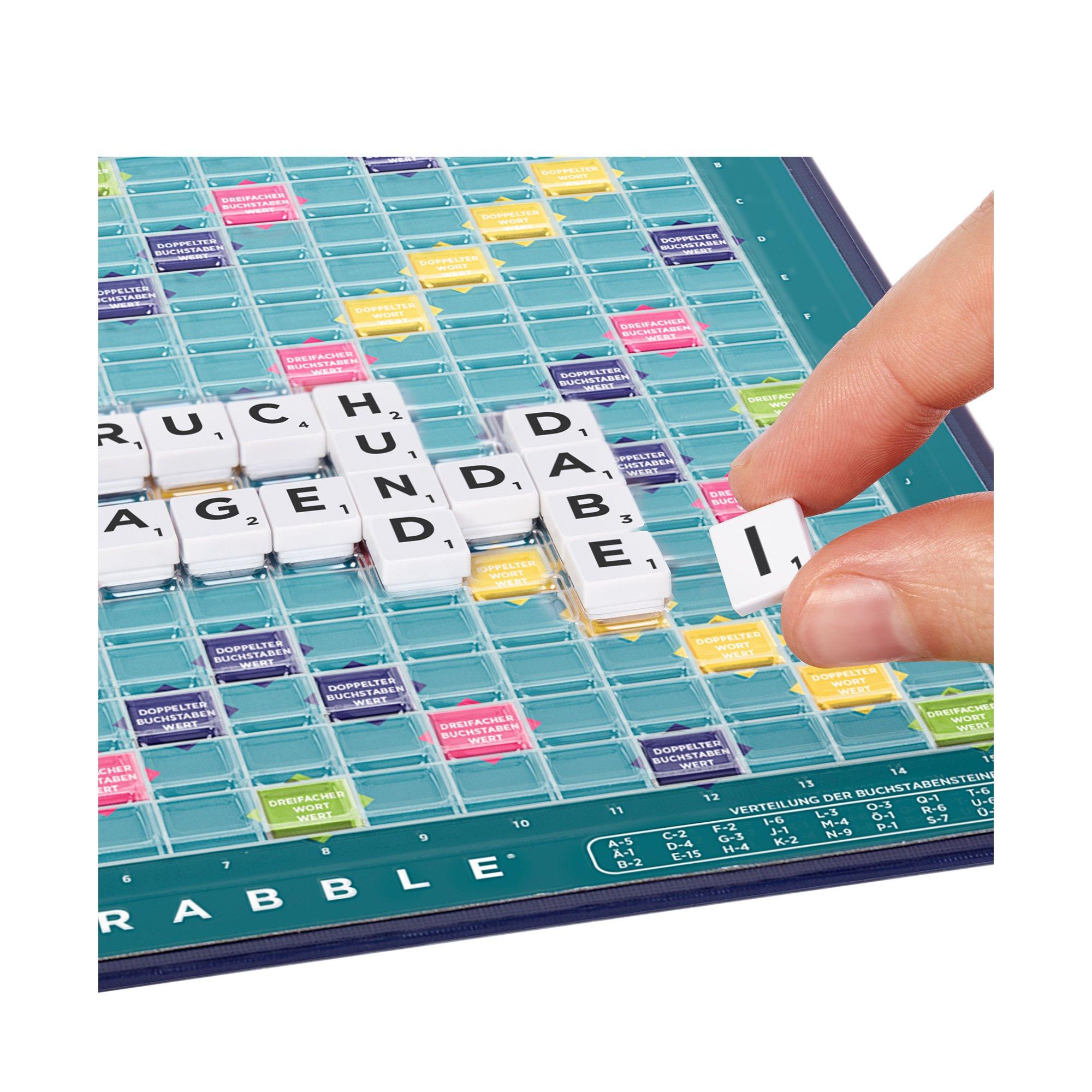 Mattel Games  Scrabble Kompakt, Tedesco 