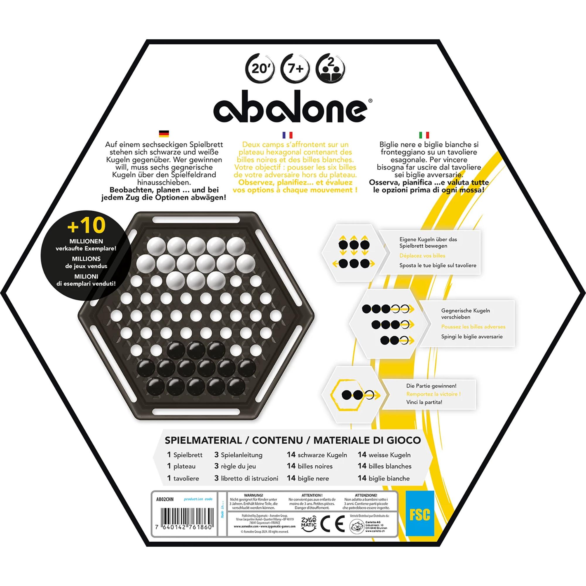 Game Factory  Abalone Classic, Deutsch 