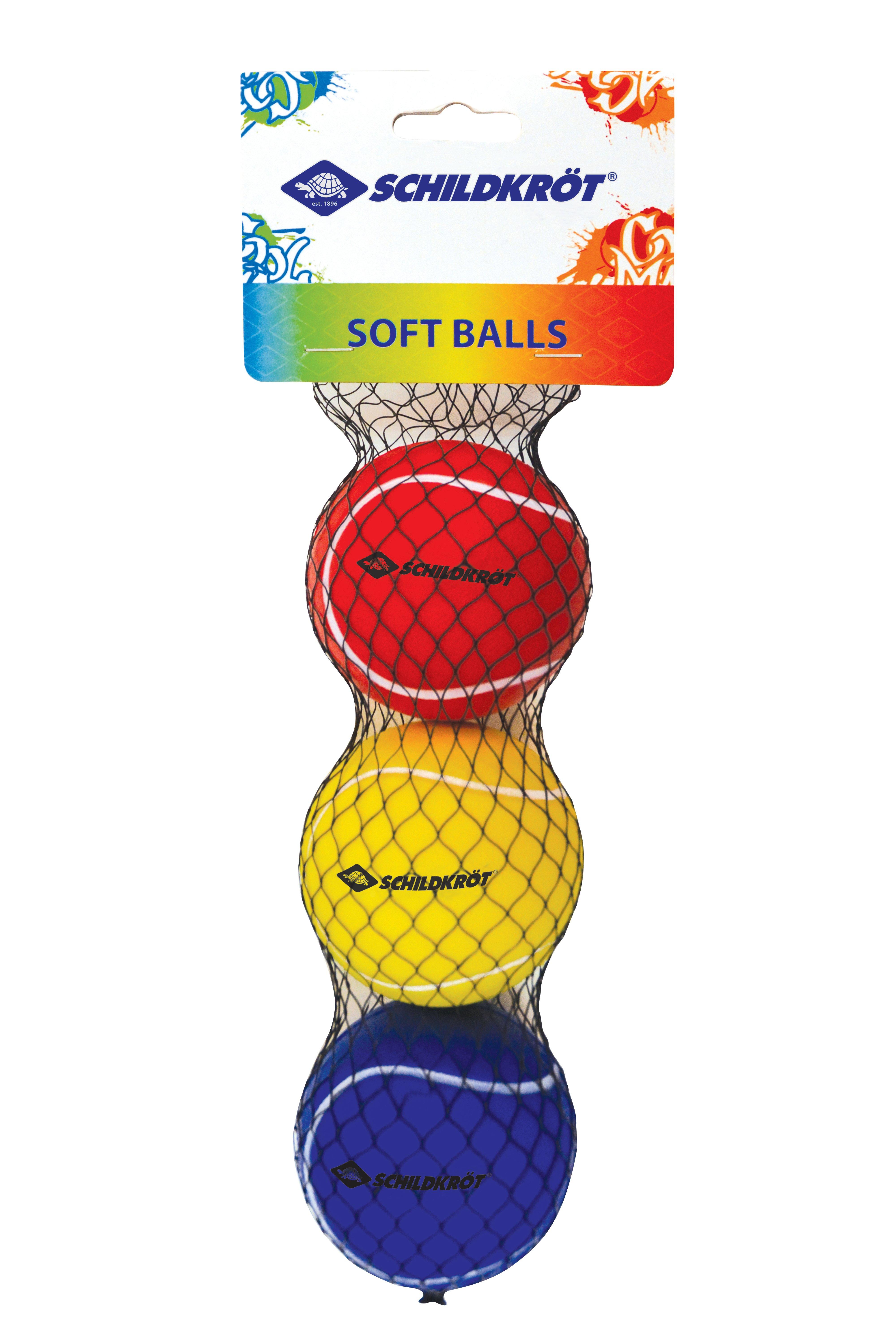 SCHILDKRÖT  Lot de 3 balles douces 