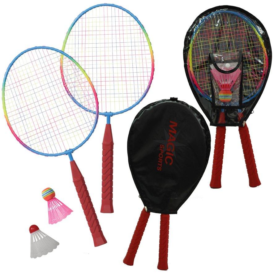 Image of SCHILDKRÖT FUNSPORTS Badminton Junior Rainbow Set