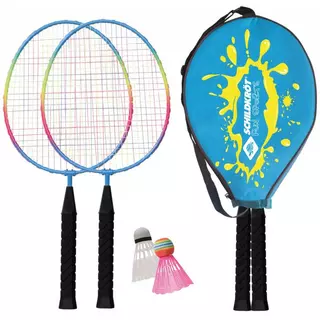 SCHILDKRÖT FUNSPORTS  Badminton Junior Rainbow Set Multicolor