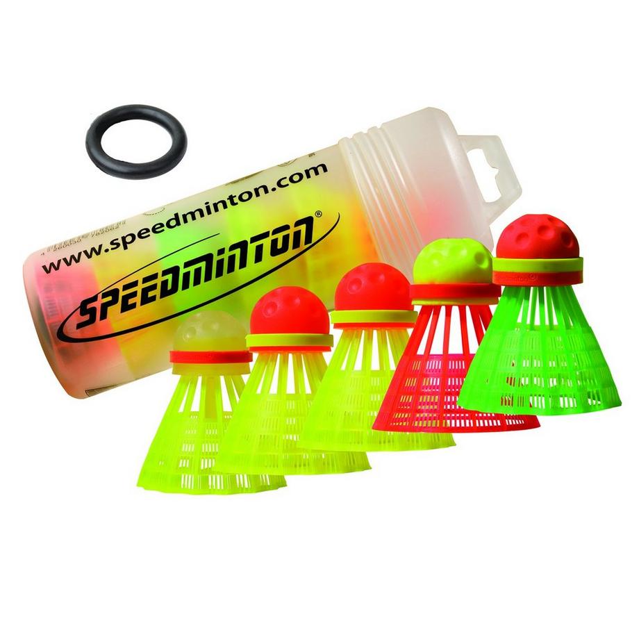   Speedminton Speedertube, 5 Stück 