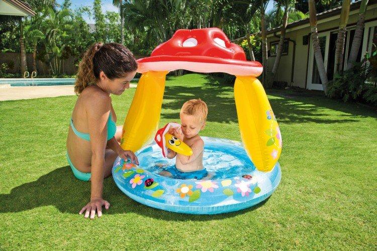Intex  Baby Pool champignon 