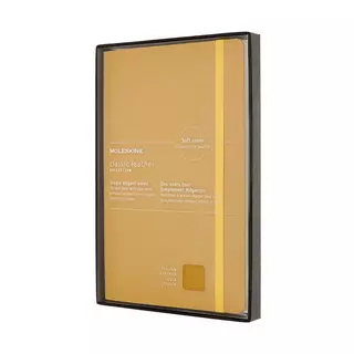 MOLESKINE Leder-Notizbuch Hardcover Orange