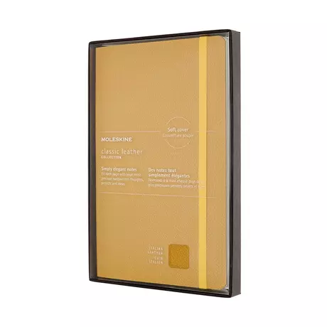 MOLESKINE Leder-Notizbuch Hardcover Orange