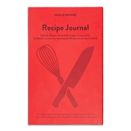 MOLESKINE Diario Recipes 