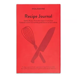 MOLESKINE Tagebuch Recipes Rot