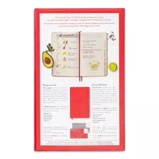 MOLESKINE Tagebuch Recipes Rot
