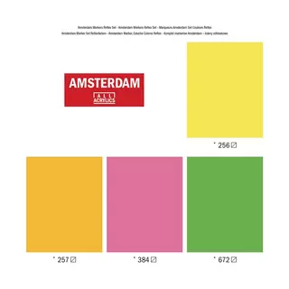 Talens Marqueur Amsterdam Multicolor