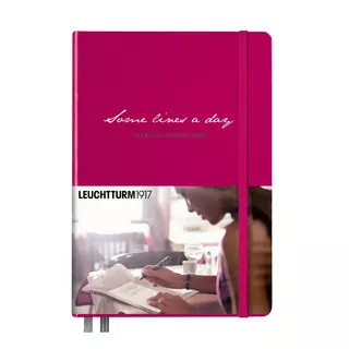 Leuchtturm1917 Journal Some Lines A Day, 5 Year Pink