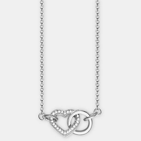 Thomas Sabo Sterling Silver Collana con ciondolo 