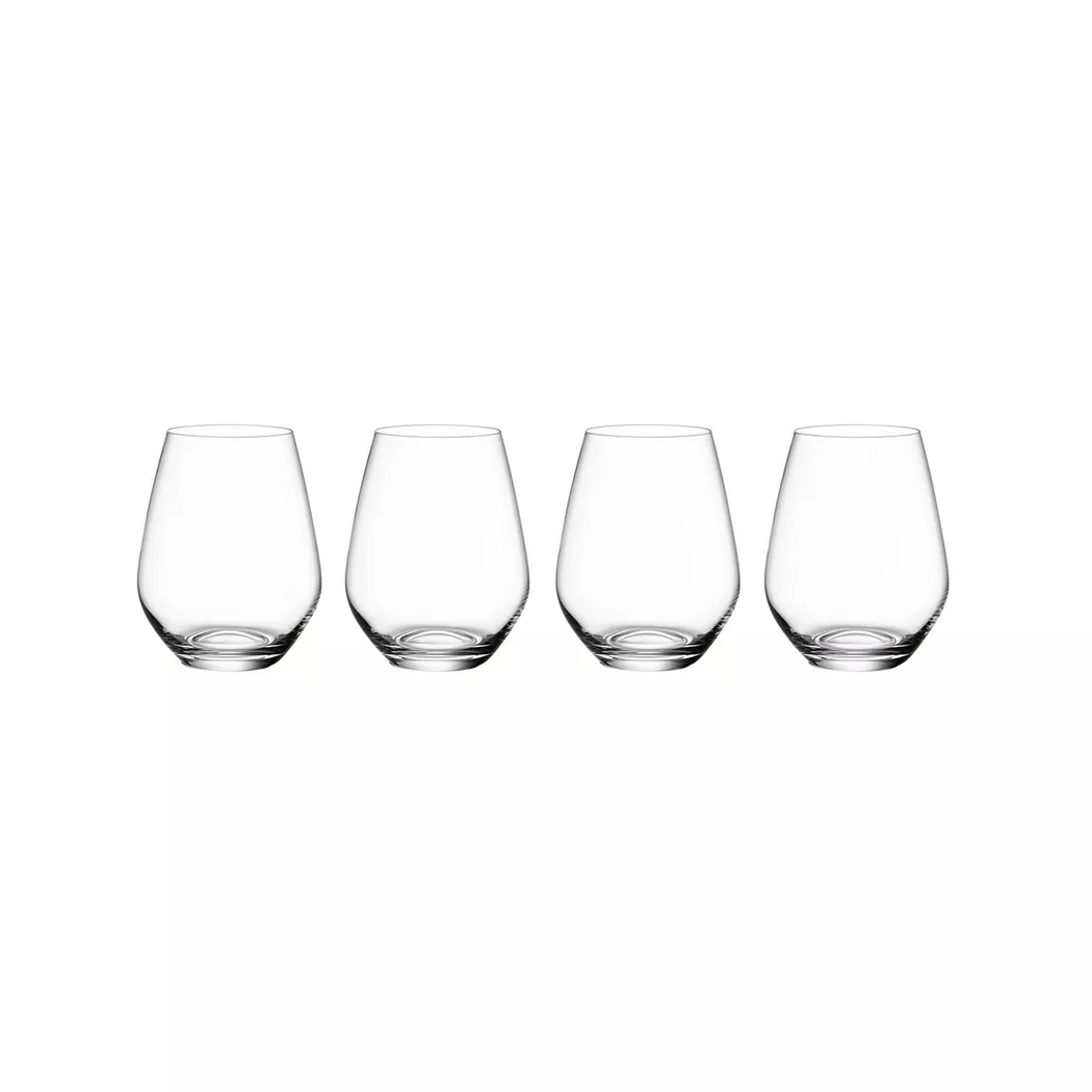 Villeroy & Boch - Wasserglas, 4 Stück, 420 ml, Chrom