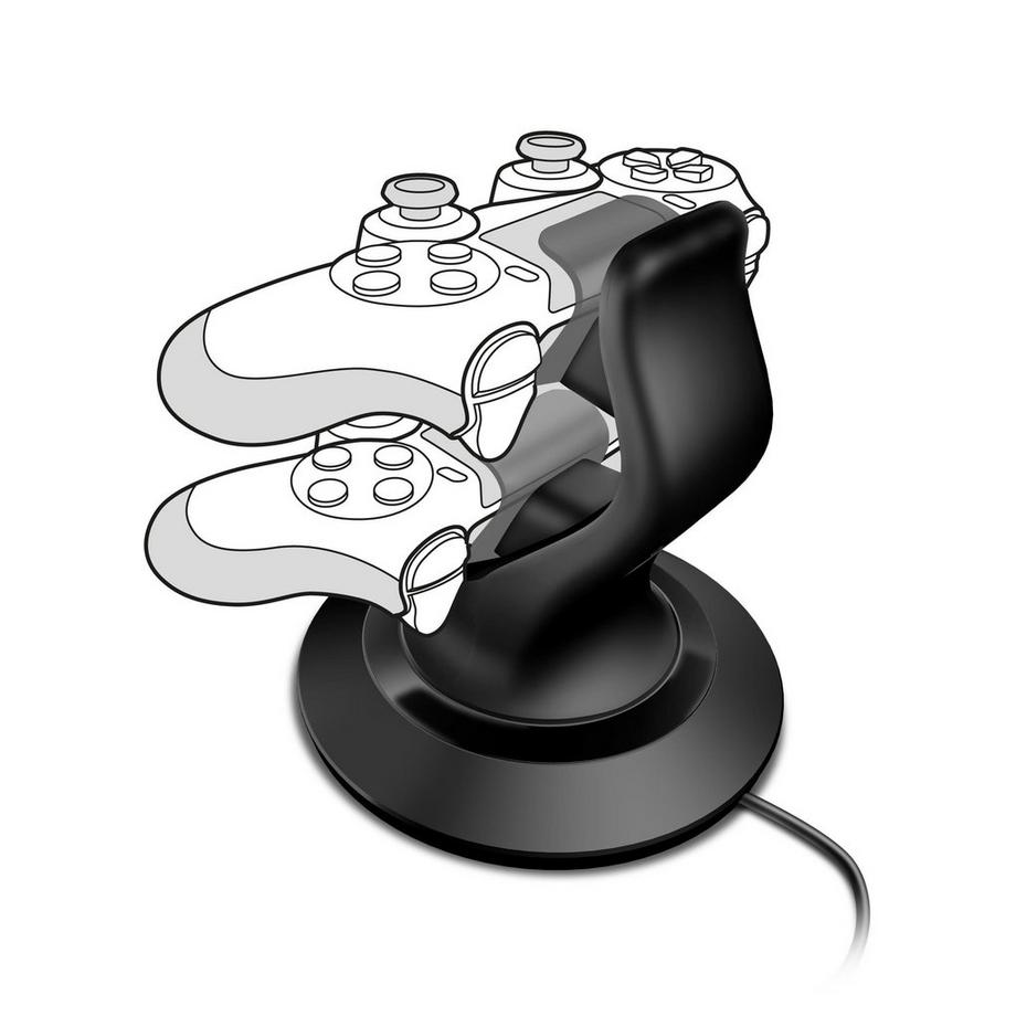 SPEEDLINK TWINDOCK Charging System for PS4 Controller Ladestation 