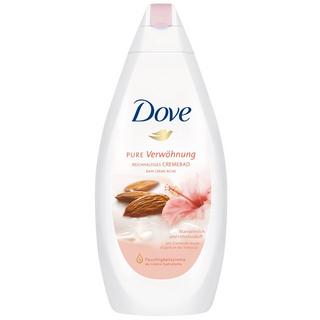Dove  Crème de bain nourrissante pur plaisir Lait d'amande & hibiscus 