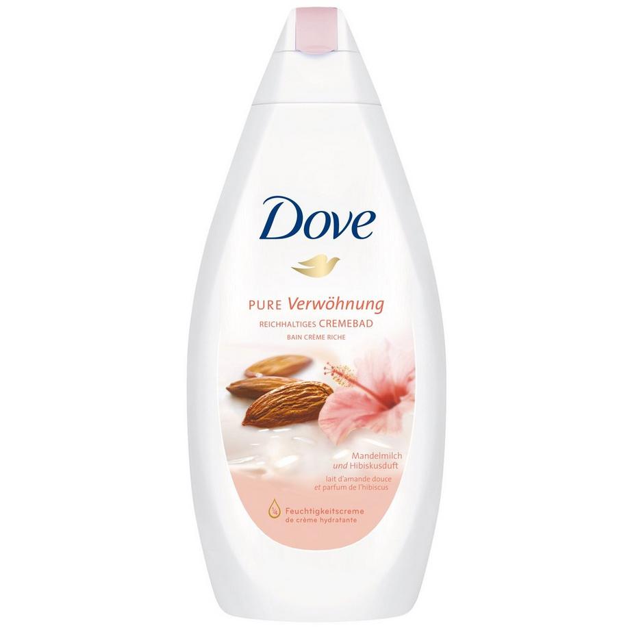 Dove  Bagnodoccia nutriente Piacere Avvolgente Crema di mandorle e fiori di Ibisco 