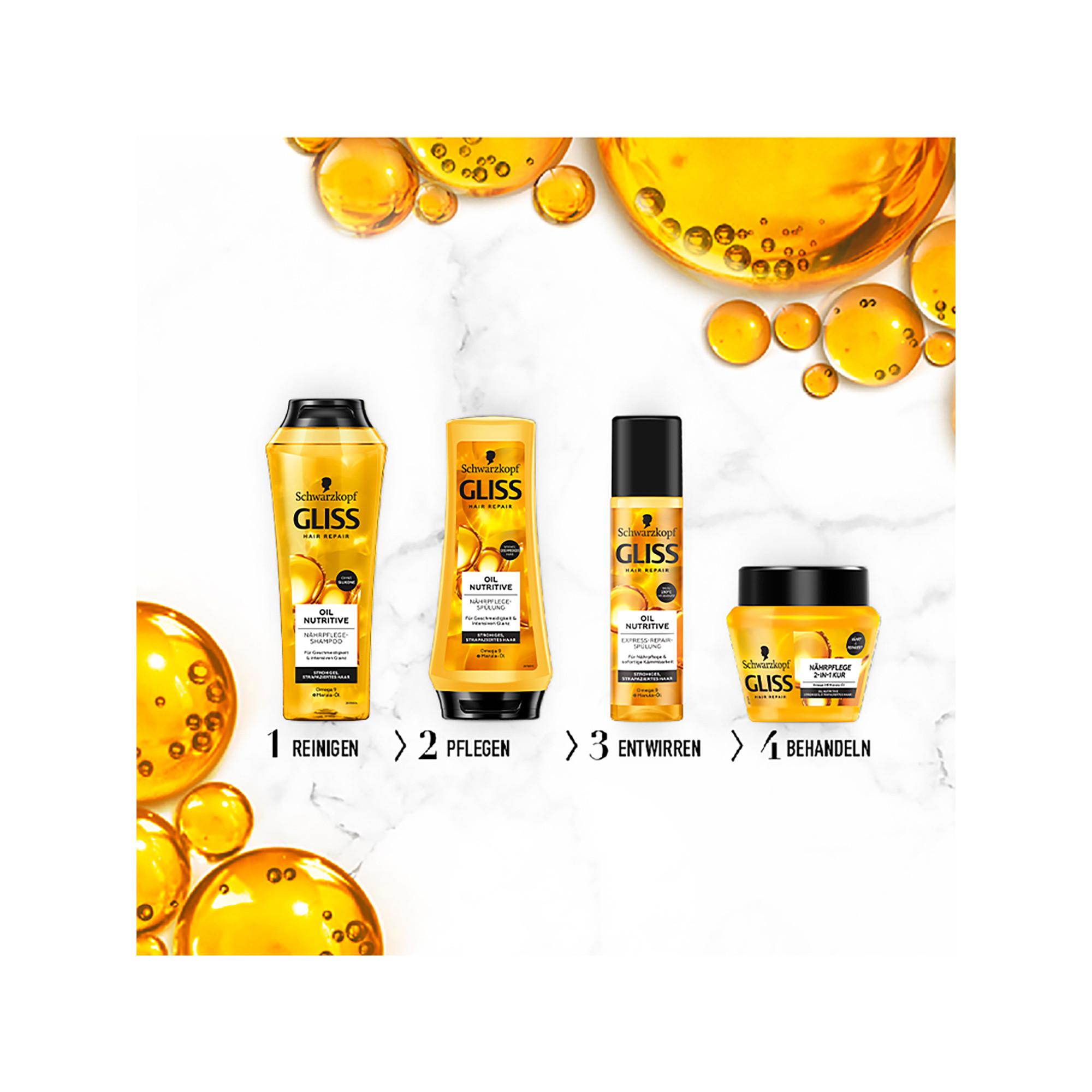GLISS KUR  Après-shampoing Oil Nutritive 