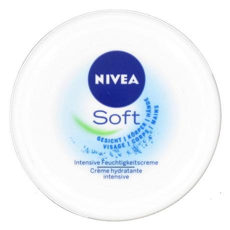 NIVEA Soft Creme Topf Soft Topf Intensive Feuchtigkeitscreme Mini 