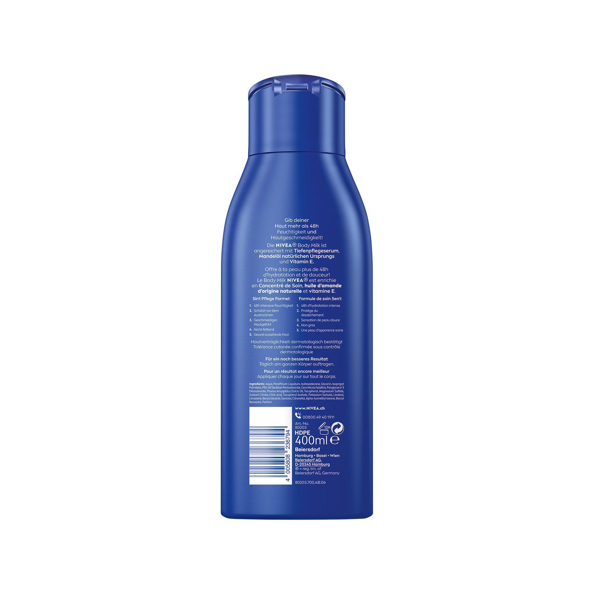 NIVEA Reichhaltige Body Milk NIVEA LATTE P. CORPO 