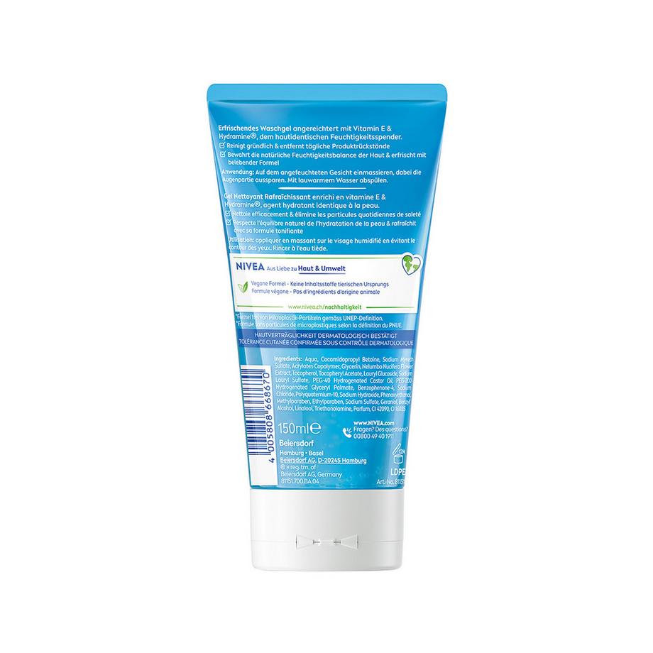 NIVEA Visage Erfrischendes Erfrischendes Waschgel 
