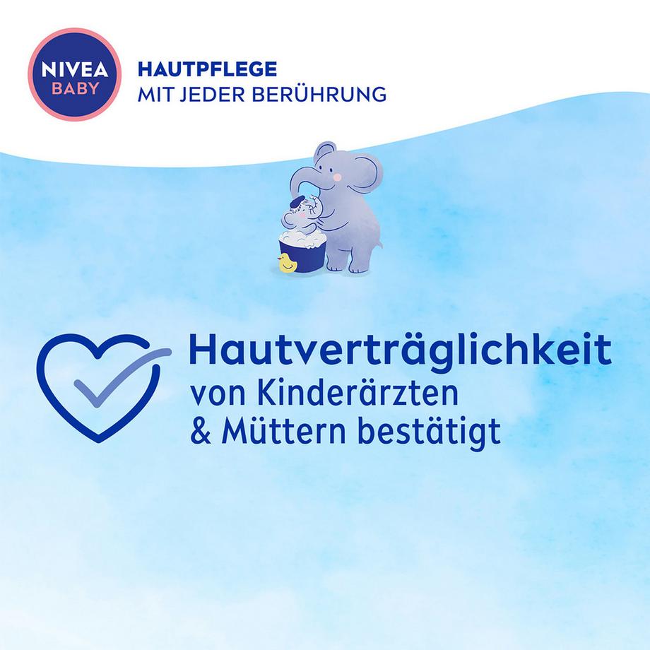 NIVEA Shampoo & Bad Crème de bain Baby au tilleul 