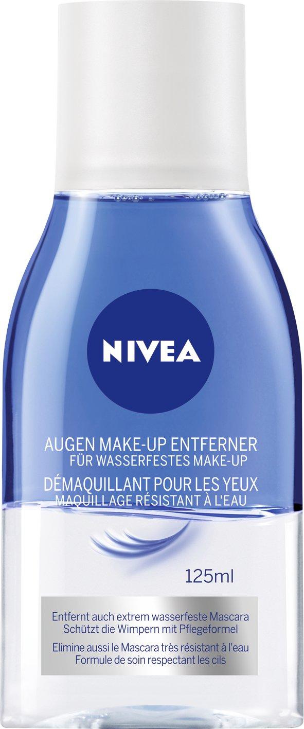 Image of NIVEA Visage Augen + Lippen Augen Make-up Entferner wasserfest - 125ml