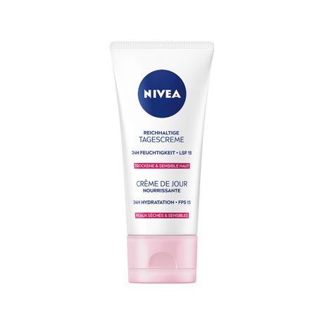 NIVEA Reichhaltige Tagescreme Reichhaltige Tagescreme für trockene Haut  
