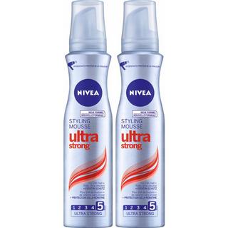 NIVEA  Styling Mousse Ultra Strong duo 