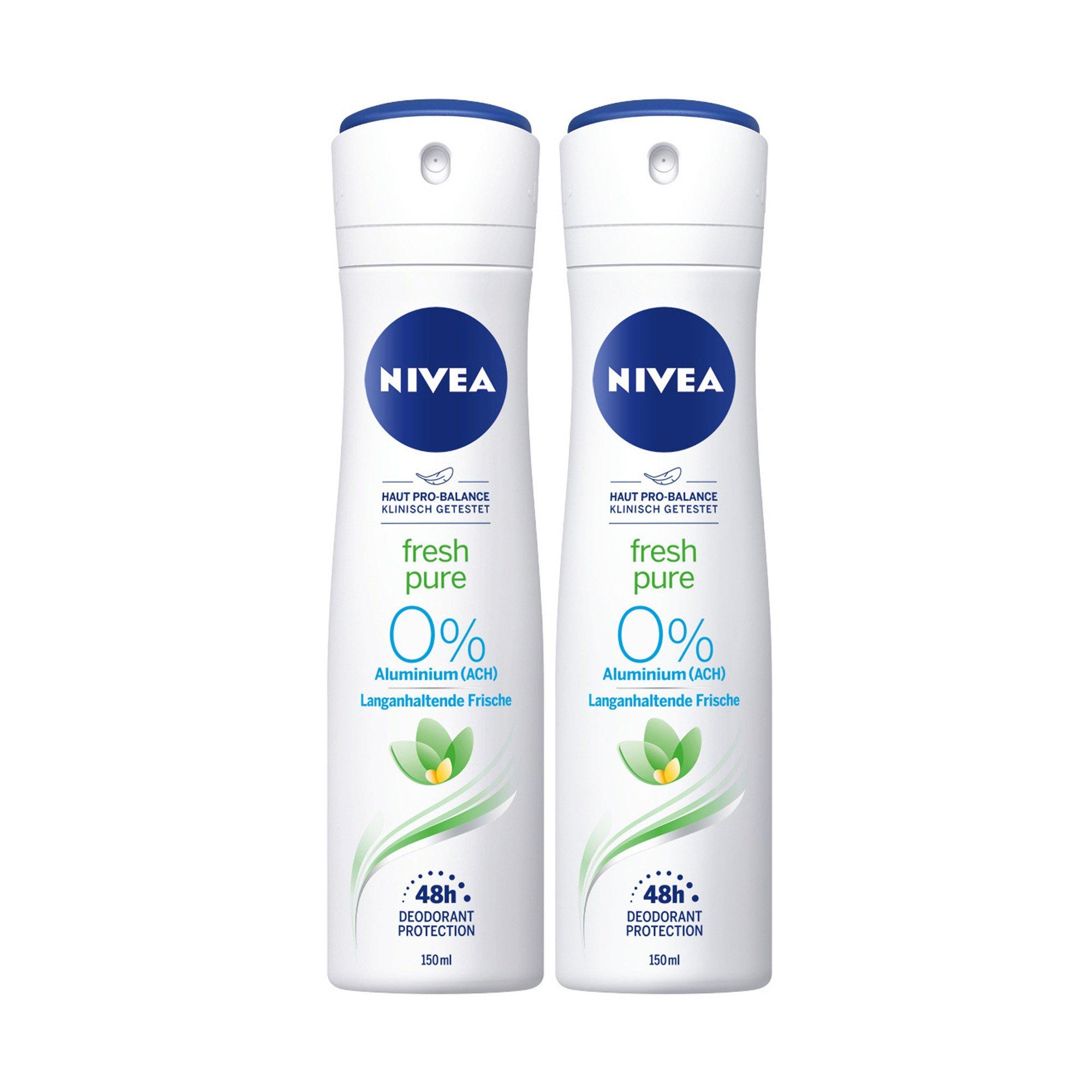 NIVEA Deo Spray Fresh Pure Duo | online kaufen - MANOR