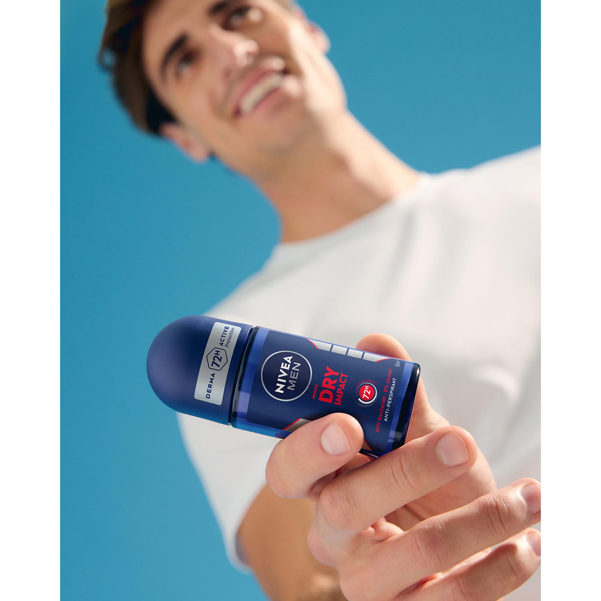 NIVEA Men Dry Impact Men Dry Impact Anti-Transpirant Roll-On 