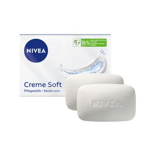 NIVEA  Savon Crème Soft Duo 