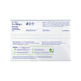 NIVEA  Savon Crème Soft Duo 