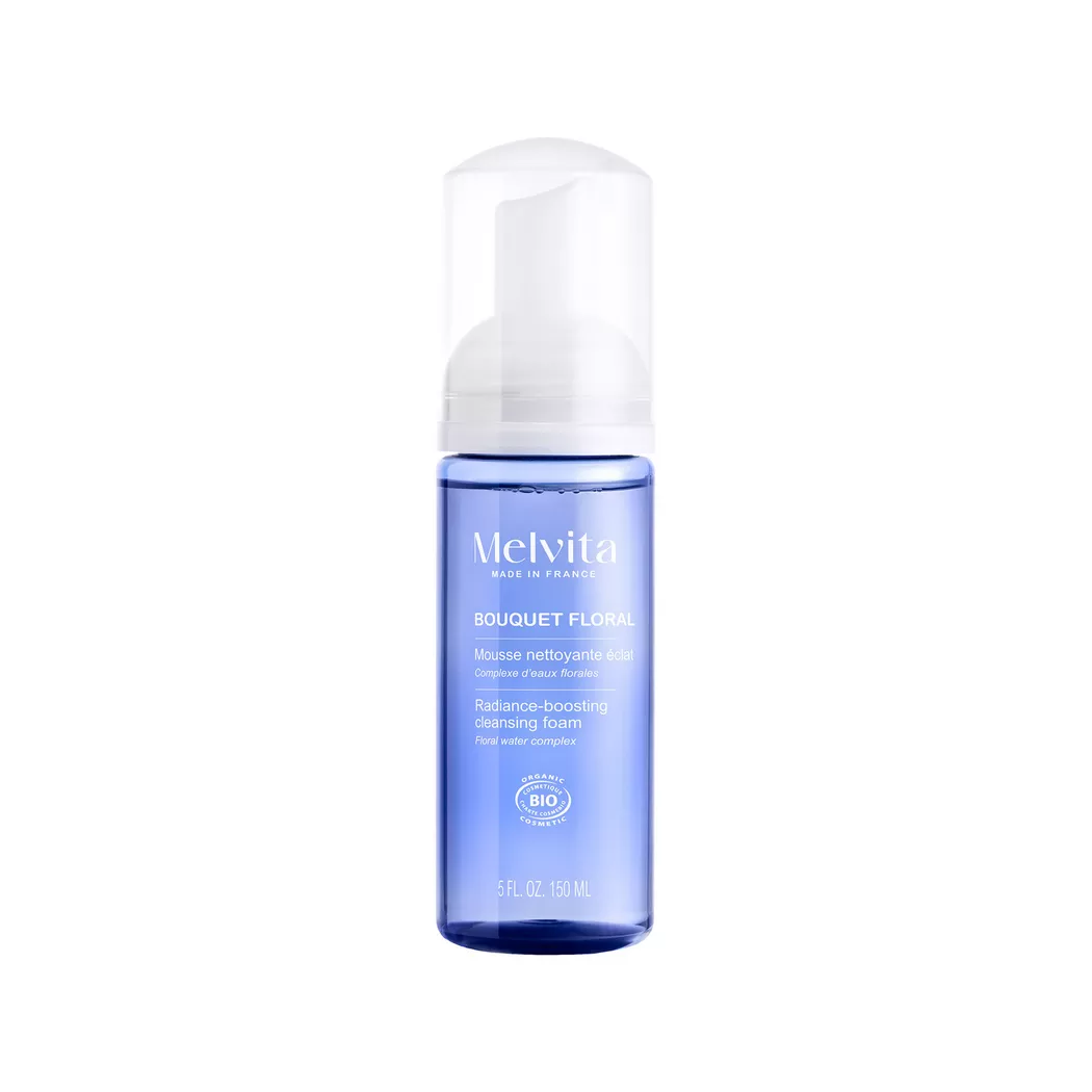 Melvita Bouquet Floral Mousse Nettoyante Légère 155mL