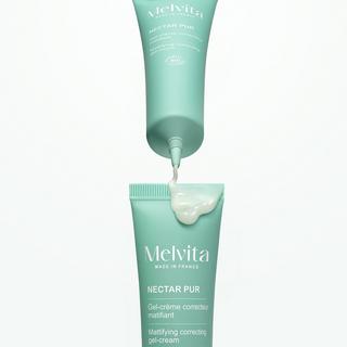 Melvita  Nectar Pur Mattierendes Bio-Fluid - Gesicht 