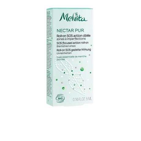 Melvita  Nectar Pur Roll-on SOS Purifiant Bio - Visage 