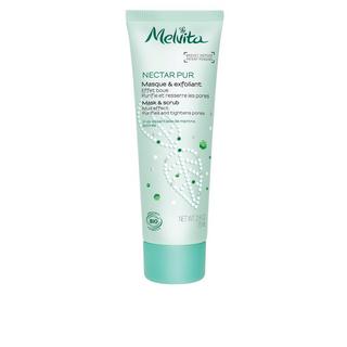 Melvita  Nectar Pur Bio-Maske & Peeling - Schlamm-Effekt 
