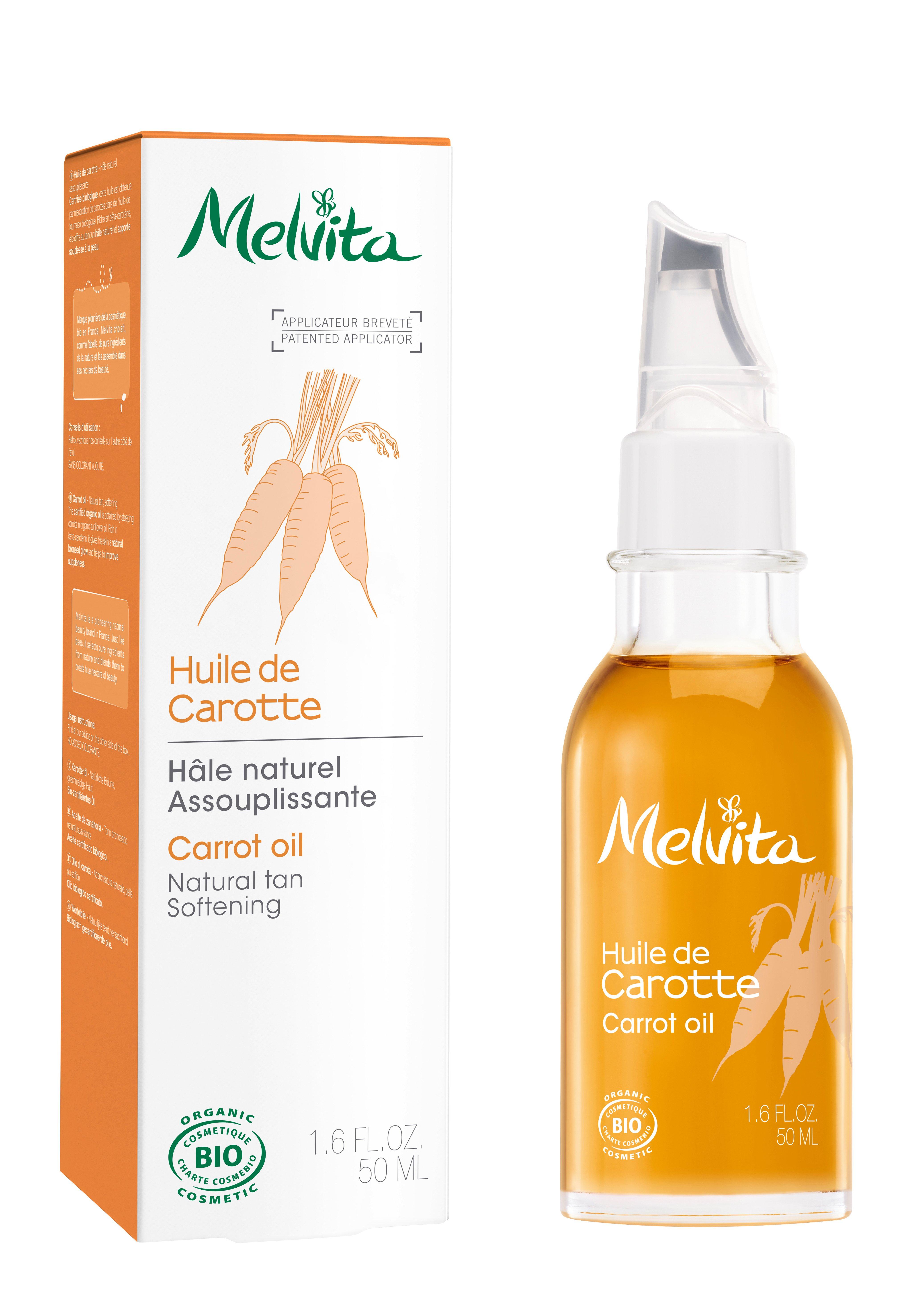Melvita  Bio-Karottenöl – Gesicht und Körper Pflegeöle 