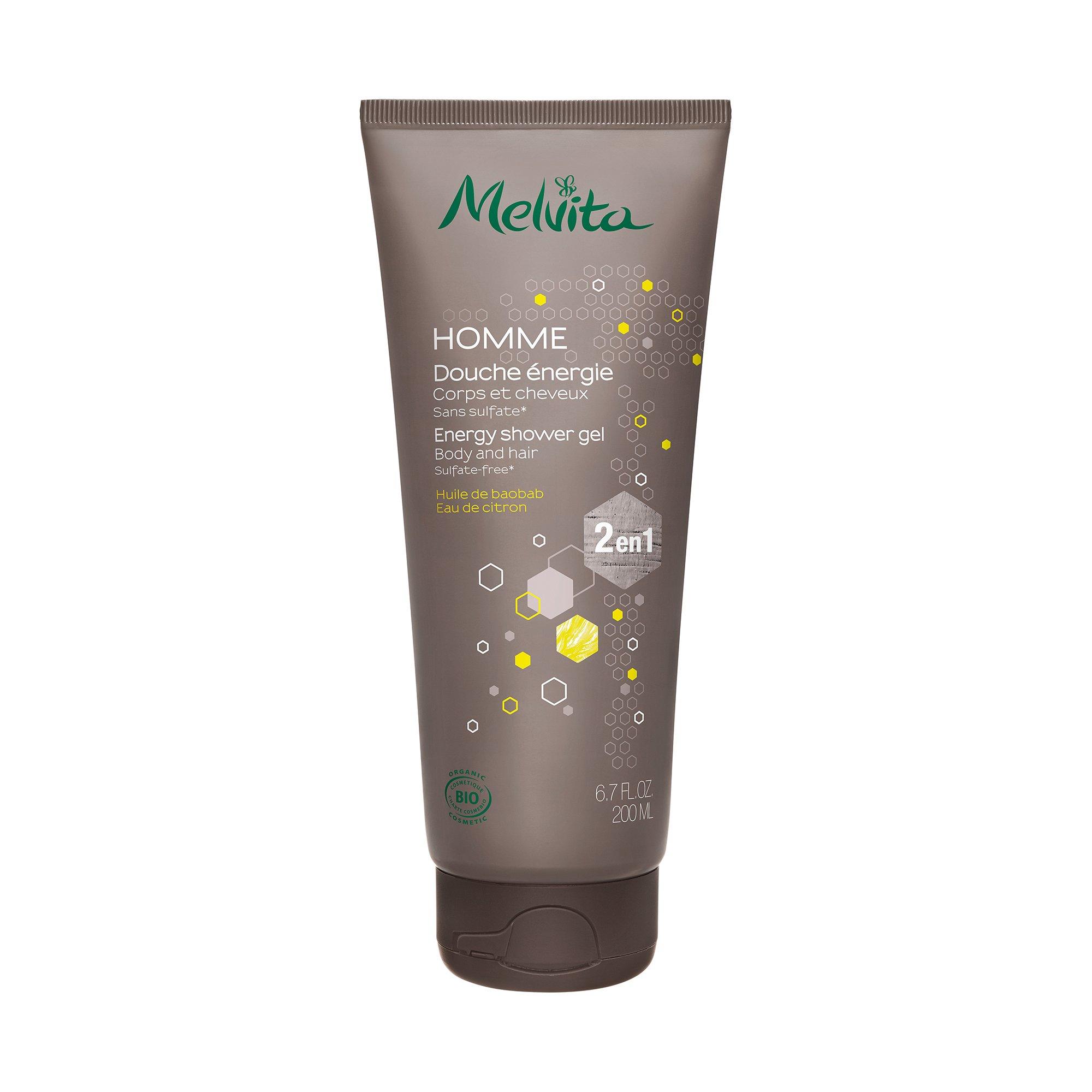 Image of Melvita Belebendes Bio Duschgel für Männer - 200ml