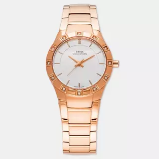 Swiss Collection  Montre analogique Couleur Or Rose