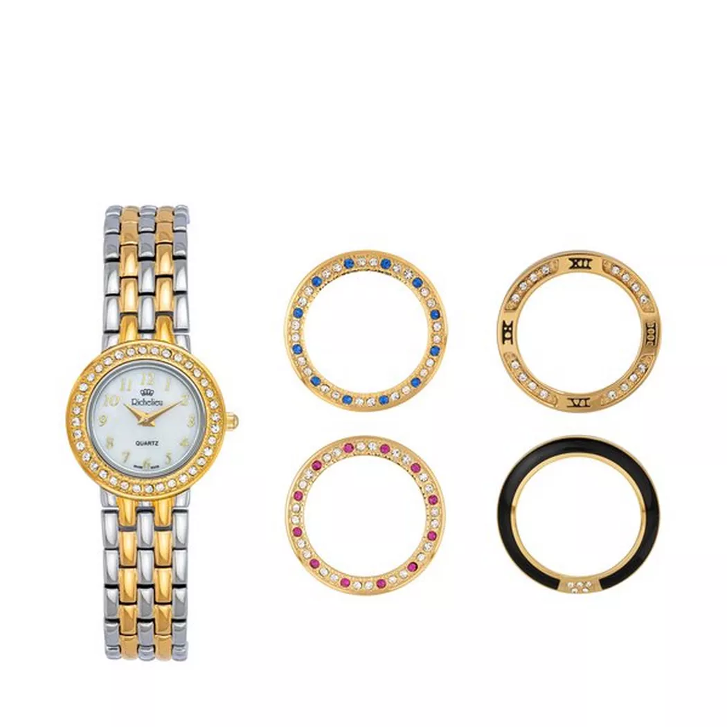 Richelieu Box Analog Watch Two-Tone