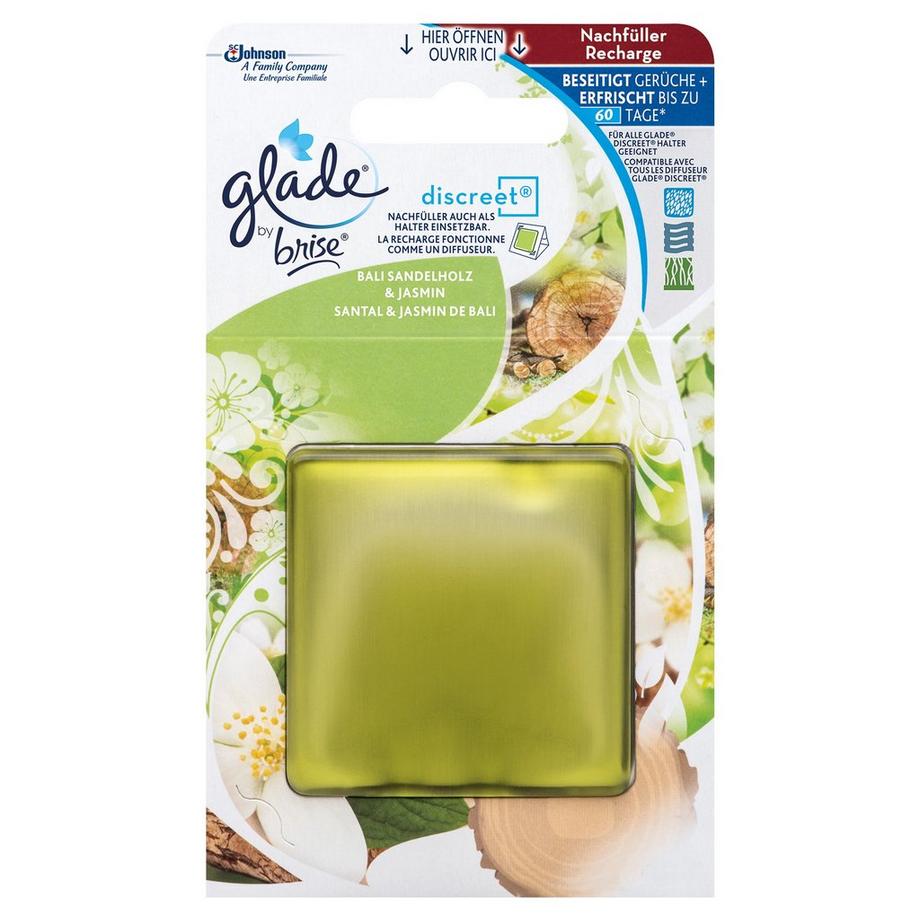 glade Bali Sandelholz & Jasmin Nachfüllung Discreet 