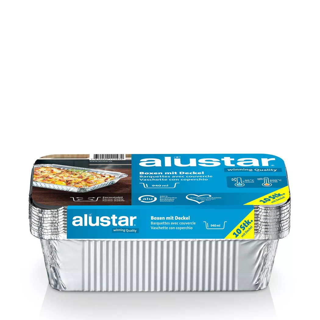 alustar - Aluminium Box, 0.9L