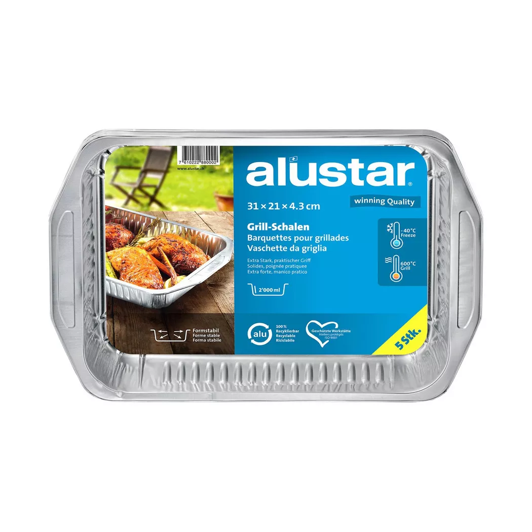 alustar - Grillschale